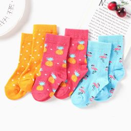 Cute Walk by Babyhug Antibacterial Ankle Length Socks Pack Of 3  - Multicolor-image-48