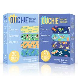 Ouchie Non-Toxic Printed Bandages Pack of 2 - 20 Bandages Each-picture-20