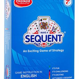 Aditi Toys Make a Sequent Board Game - Blue-43