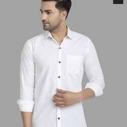 TIGER SNAKE Men Pack of 2 Comfort Fit Solid Spread Collar Casual Shirts-image-36