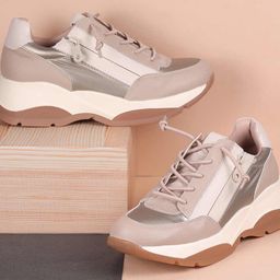 Mochi Women Colourblocked Sneakers-64