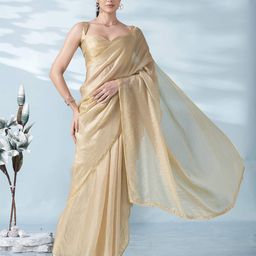 Mitera Solid Pattern Satin Saree-picture-17