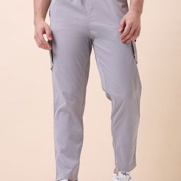 Status Quo Men Solid Mid Rise Track Pants-picture-1