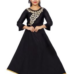 KAARIGARI Applique Maxi Dress-image-70