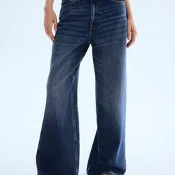 H&M Feather Soft Super Wide Ultra High Jeans-image-17
