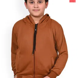 BAESD Boys Pack of 2 Hooded Solid Lightweight Bomber Jackets-picture-33