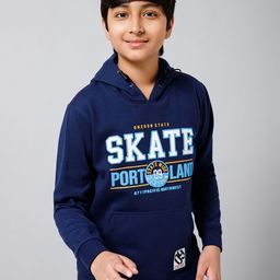 Provogue Boys Printed Hooded Sweatshirt-picture-18