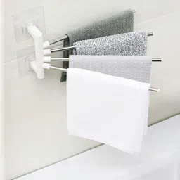 4square 4 Tier Bathroom Towel Rod-39