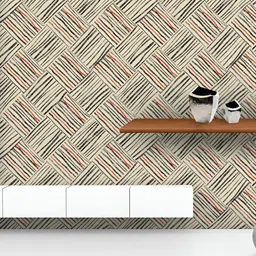ArtzFolio Printed UV-Resistant Anti-Bacterial Abstract Geometry Peel & Stick Wallpaper-image-11
