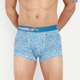 LOGGERHEAD Pack Of 2 Printed Cotton Short Trunks LHPT006-WINE-BLUE-image-99