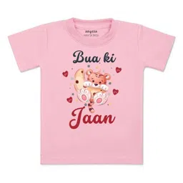 Arvesa Kids Typography Printed V-Neck T-shirt-36