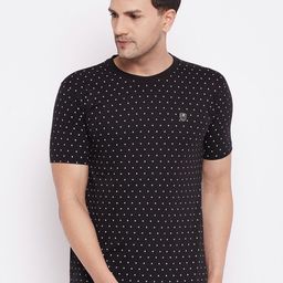 LYCOS Men Printed Applique T-shirt-image-28