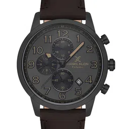 Daniel Klein Men Dial & Leather Straps Analogue Watch DK.1.13833-5-image-57