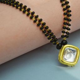 JEWELOPIA Gold-Plated Mangalsutra-image-90