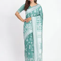 Astita Woven Design Zari Saree-image-82