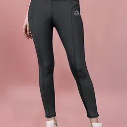 POOJARAN SAREE High Rise Yoga Tights-picture-37
