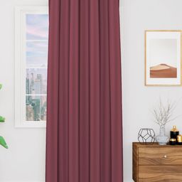Myntra Elegant Homes Meh Collection Maroon 2 Pieces Black Out Door Curtain-image-55