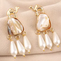 Ozanoo Animal Shaped Drop Earrings-image-5