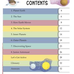 om books international Activity book Smart Brain Right Brain Science Level 2 Exploring Our Universe - English image 3