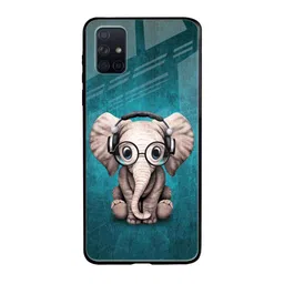 QRIOH Cartoon Characters Printed Samsung Galaxy A51 Back Case Mobile Accessories-37