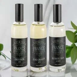 Eau DuFrance Set Of 3 Obsession Definite Diva & Zero Gravity Eau De Parfum - 50 ml Each-21