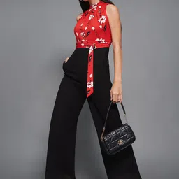 Miss Chase Halter Neck Printed Basic Jumpsuit-picture-37