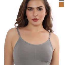 CALBONE Women Pack Of 2 Full Coverage Lightly Padded Bra-10