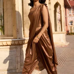 Dash and Dot Sari Drape Corset & Pant image 2