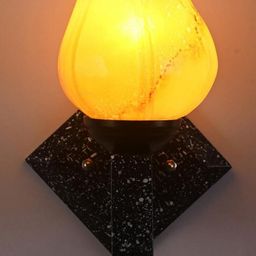 SOMIL Yellow Glass Cylinder Printed Wall Lamps-image-39