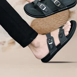 VATELIO Men Buckle Comfort Sandals-picture-24