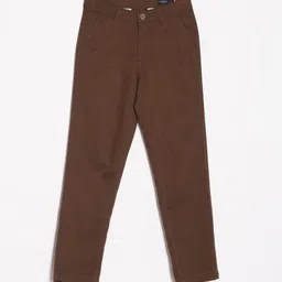 Allen Solly Junior Boys Slim Fit Mid-Rise Trousers-image-77