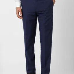 Van Heusen Men Slim Fit Mid-Rise Formal Trousers-image-95