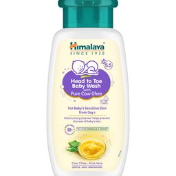 Himalaya Head To Toe Baby Wash with Pure Cow Ghee & Aloe Vera for Sensitive Skin - 200 ml-picture-4