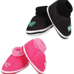 ASHISH TRADERS Unisex Kids Cotton Booties-picture-17