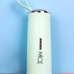 WELOUR Green Brand Logo Printed Glass Water Bottle 400 ml-32