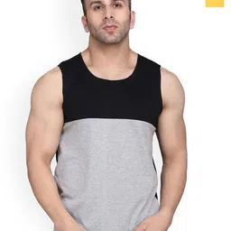 Slowloris Men Pack Of 2 Sleeveless Printed Bio-Wash Combed Cotton Innerwear Vest-picture-21