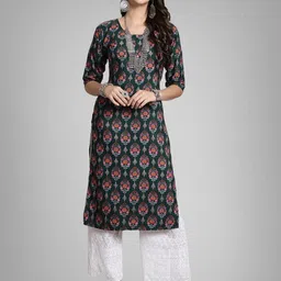 Ethnic basket Women Multicoloured Kurtas-picture-11