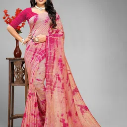 VRUNDA FASHION Ombre Pure Cotton Chanderi Saree-picture-5