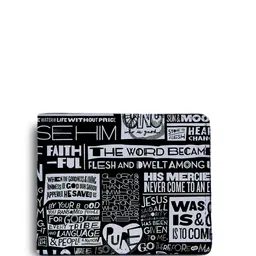 ShopMantra Men Typography Printed PU Two Fold Wallet-picture-18
