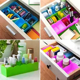 Aura Red Set of 2 Regular Drawer Organiser Organisers image 4