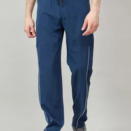 Duke Men Side Striped Cotton Track Pants-image-46