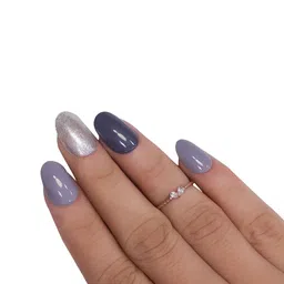 BEROMT Set Of 12 Salon Finish Press On Printed Nail Tip With Application Kit -BFN544CN image 5