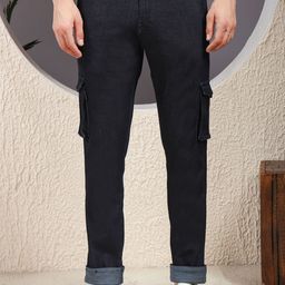 Canary London Men Smart Slim Fit Low-Rise Stretchable Jeans-image-64