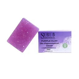 SCRUB NATURALS Purple Clay De Pigmentation Soap - 100 g-42