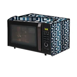 The Furnishing Tree PVC Waterproof Microwave Oven Cover Compatible for LG 28L MC2886BLT Lattice Pat-image-48