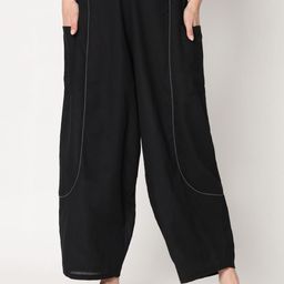 9rasa Women Cotton Straight Palazzos-image-65