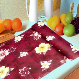 Aura Red & Yellow Water Resistant Shelf Liner Organisers-3