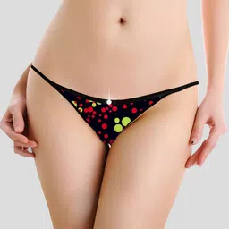 Lola Dola Printed Low-Rise G-String Thong Briefs StringP-002-52-picture-17
