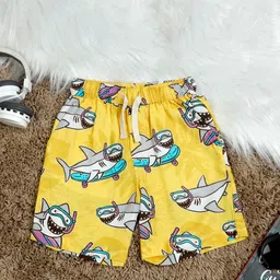 The Lion and The Fish Boys Printed Shorts-picture-44