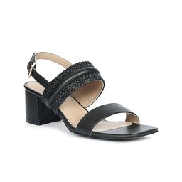 Saint G Women Leather Block Sandals-picture-42